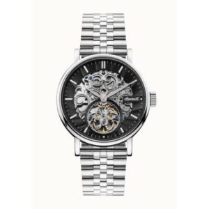Ingersoll The Charles Black Skeleton Dial Casual Automatic Men's Watch I05804B