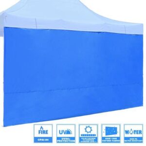 InstaHibit 1 Pack Side Wall for 10x15 Ft EZ Pop Up Canopy Tent UV50+ Shelter Sun