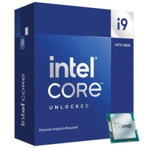 Intel Core i9-14900KF - Core i9 14th Gen 24-Core (8P+16E) LGA 1700 125W None Integrated Graphics Processor - Boxed - BX8071514900KF