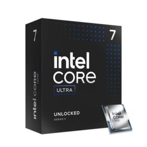 Intel Core Ultra 7 265K, Arrow Lake 20-Core (8P+12E), LGA 1851, 125W Desktop Processor - BX80768265K