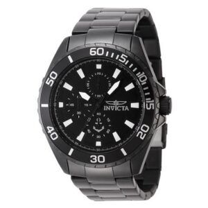 Invicta Ocean Voyage Chronograph Black Dial Quartz Men's Watch 46284