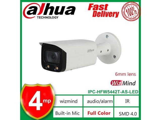 IPC-HFW5442T-AS-LED 6mm 4MP Day Night Full Color IP Camera WDR Bullet Outdoor Camera