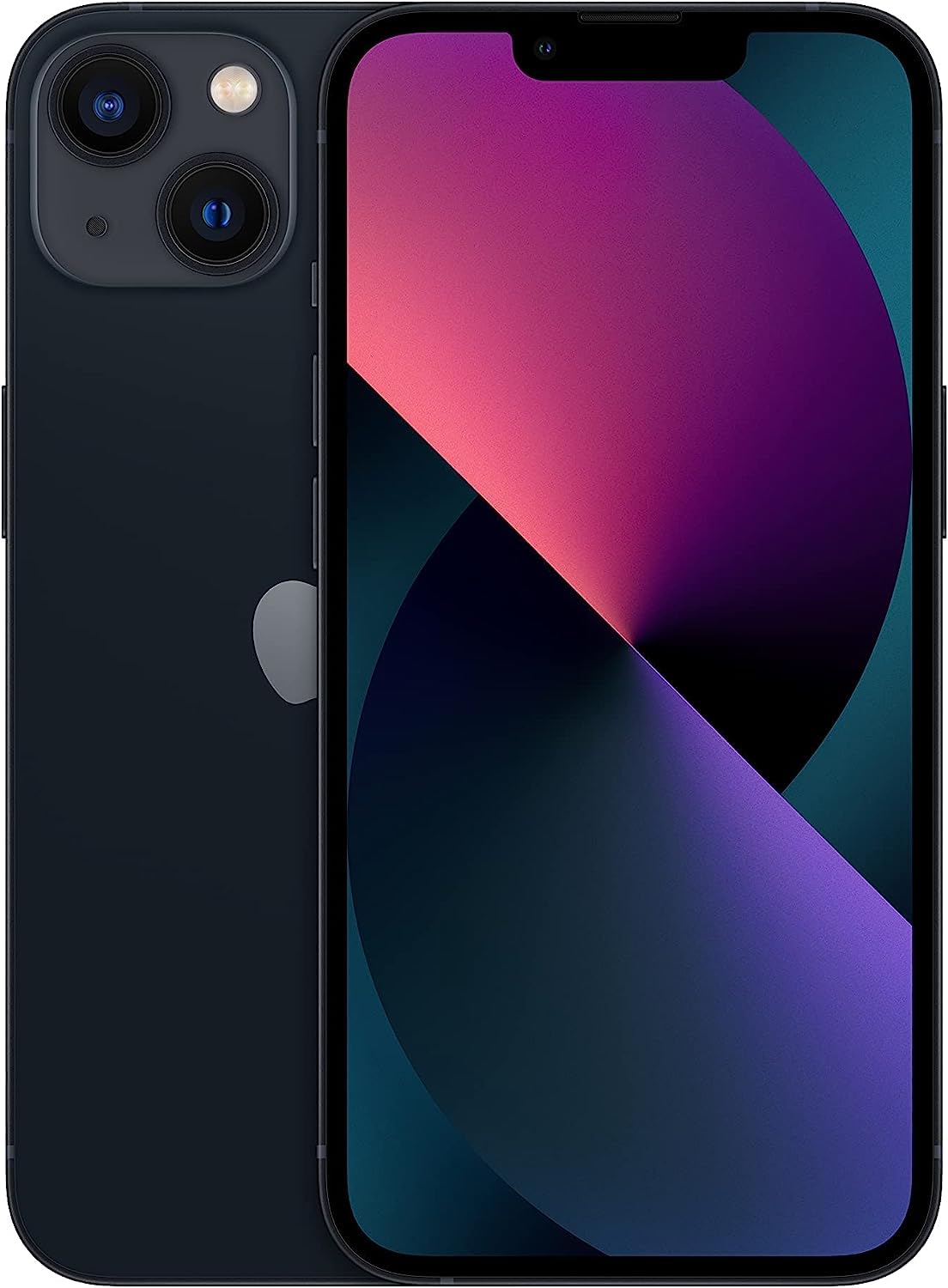 iPhone 13, 128GB, Midnight - Unlocked (Renewed)