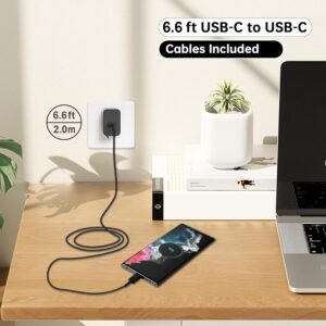 iPhone 16 15 Charger Fast Charging, 20W USB C Wall Charger Block with USB C to C Cable Fast Charging for iPhone 15/16 Pro Max/15/16 Pro/15/16 Plus/Pad Pro 12.9/11/Air and More