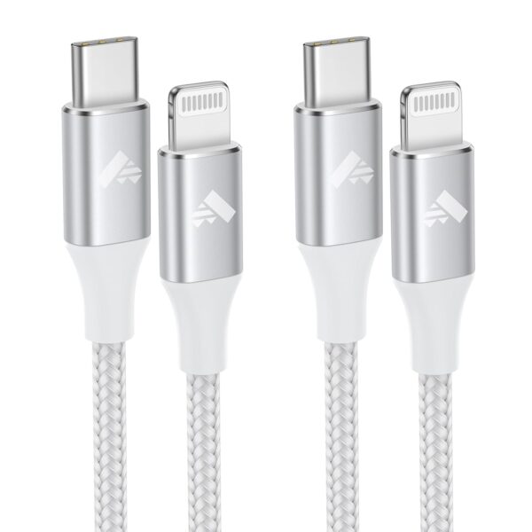 iPhone Charger Fast Charging [Apple MFi Certified] USB C to Lightning Cable 6FT USBC to Lightning Cable Nylon Braided Type C Cord for iPhone 14 13 12 11 Pro Max XR XS X 8 7 6...