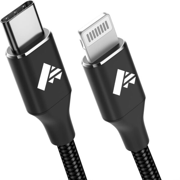 iPhone Charger Fast Charging [Apple MFi Certified] USB C to Lightning Cable 6FT USBC to Lightning Cable Nylon Braided Type C Cord for iPhone 14 13 12 11 Pro Max XR XS X 8 7 6...