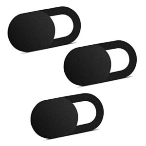 ivoler [3 Pack] Webcam Cover Slider for Privacy, 0.027in Ultra Thin Design Web Camera Cover Slide for MacBook, iPad, iPhone, Laptop, Desktop, PC, Tablet, Smartphone and More -...