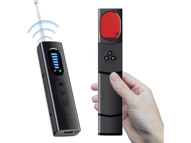 Japanese Technology Hidden Camera Detectors,Spy Camera Finder,Portable Hidden Bug and Camera Detector,5 Levels Sensitivity 4 Modes,Wireless