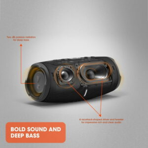 JBL Charge 5 - Portable Waterproof Speaker with Powerbank - Grey