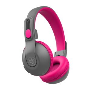 JBuddies Studio 2 Wireless Headphones- Gray/Pink