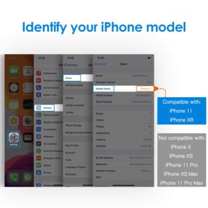 JETech Screen Protector for iPhone 11 and iPhone XR, 6.1-Inch, Tempered Glass Film, 3-Pack