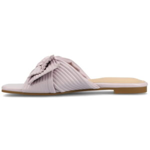 Journee Women's Serlina Tru Comfort Bow Slide Sandals, Wide Width Available