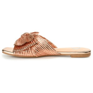 Journee Women's Serlina Tru Comfort Bow Slide Sandals, Wide Width Available