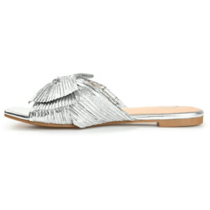 Journee Women's Serlina Tru Comfort Bow Slide Sandals, Wide Width Available