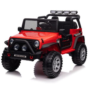Joyracer 12V Kids Ride On Truck Car with Parent Remote Control & 2 Seater,2* 55W Motor,9 AH Battery Powered Toy Car with Spring Suspension,3 Speeds,LED Lights,Bluetooth Music...