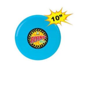 K2SF345 - FLYING DISC 10IN 4 ASSORTED COLOURS PACK OF 1
