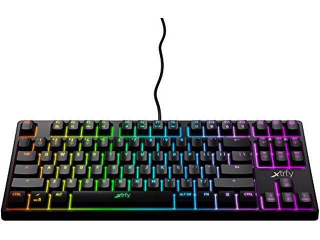 k4 rgb tenkeyless, mechanical gaming keyboard with rgb, us