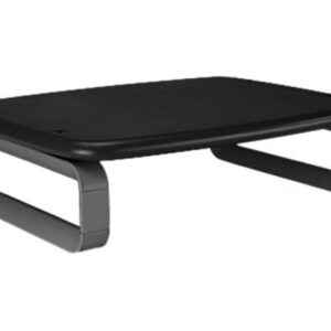 Kensington 60089 Monitor Stand Plus with SmartFit System for up to 24" screens, Black/Gray