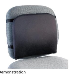 Kensington L82025F Memory Foam Back Rest, 16.00" L x 12.00" W x 16.00" H, Black