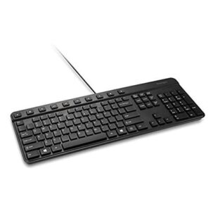 kensington simple solutions wired keyboard taa-compliant (k55113us)