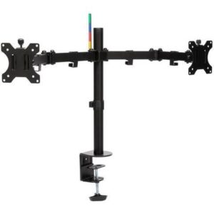 Kensington SmartFit Ergo Dual Extended Monitor Arm - Mounting kit - for 2 monitors (adjustable arm) - metal - black - sc