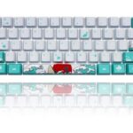 Keycap 60 Percent for GK61 RK61 Anne Pro, 104/87/61 Custom Fullsize Key Cap Set for Cherry Mx Gateron Kailh Switch 60% Mechanical Gaming Keyboard