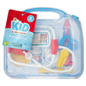 Kid Connection Doctor Case, 9 Pieces, Plastic Toddler Toys