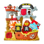 Kid Connection Pirate Island Playset, 26 Pieces, Toddler Toys
