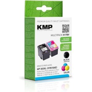 KMP Dyed H178V = HP 303XL SCHW+Farb