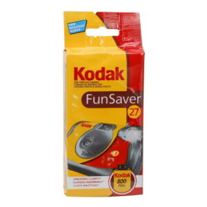 Kodak Fun Saver 35mm One-Time-Use Disposable Camera with Flash, 27 Exposures, 2-Pack
