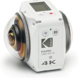 Kodak ORBIT360_4K-WH3 PIXPRO ORBIT360 4K 360° VR Camera Satellite Pack, White