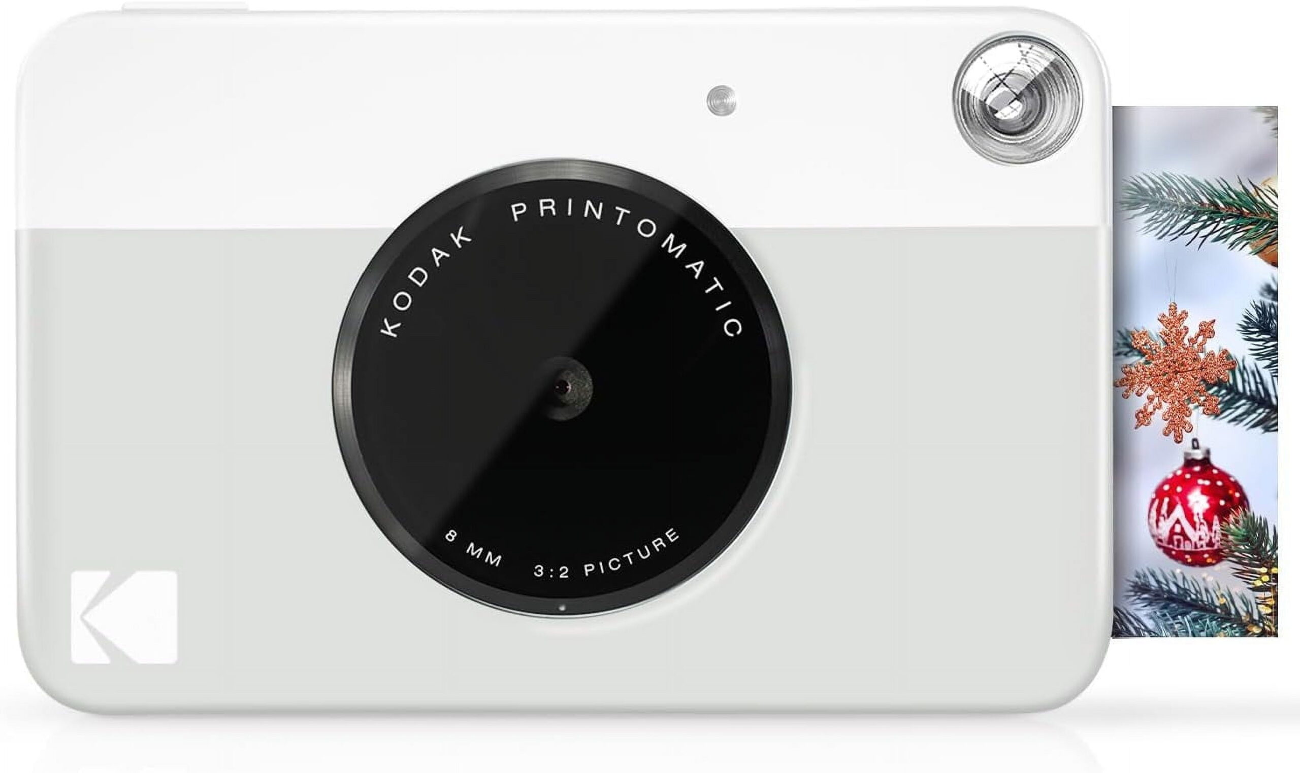 Kodak Printomatic Instant Print Camera - Prints on Zink 2" x 3" Photo Paper (Gray)