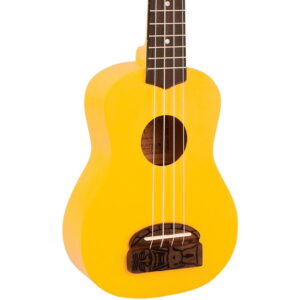 Kohala KT-SYE Tiki Soprano Ukulele - Yellow