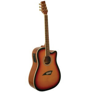 Kona Guitars 6 Strings Acoustic Guitar, Wood, 40"