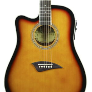 Kona K2 Series Left-Handed Thin Body Acoustic-Electric Guitar
