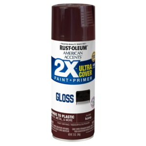 Kona, Rust-Oleum American Accents 2X Ultra Cover Gloss Spray Paint- 12 oz, 6 Pack