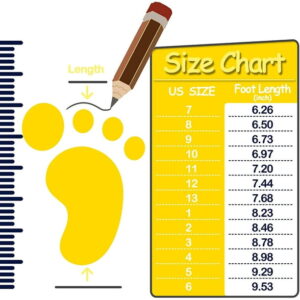Kushyshoo Little Big Kids Rain Boots Boys Girls Yellow Solid Boots Size 1
