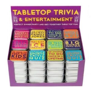 LAG7920 - TABLETOP TRIVIA AND ENTERTAINMENT ASSORTED
