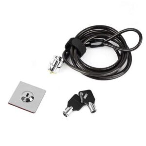Laptop Cable Lock Hardware Security Cable Lock Anti Theft Combination Lock for iPad Tablet Laptop MacBook Dell HP Lenovo Kindle Surface Samsung