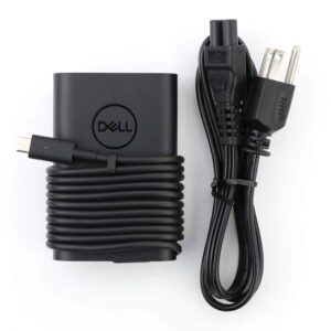 Laptop Charger 65W Watt USB Type C AC Power Adapter Include Power Cord for Dell Latitude 3400 3500 5290(2in1) 5300 5400 5500 7200(2in1) 7300 7400(2in1), LA65NM170...