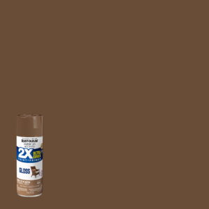 Latte, Rust-Oleum American Accents 2X Ultra Cover Gloss Spray Paint- 12 oz, 6 Pack