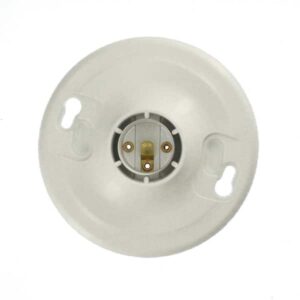 Leviton Plastic Keyless Lamp Holder 8829-CW4 R50-08829-CW4