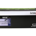 Lexmark 50F1X00 Extra High Yield Return Program Toner Cartridge - Black