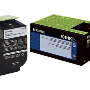 Lexmark 70C1HK0 High Yield Return Program Toner Cartridge - Black