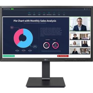 LG 24BP750C-B 23.8" Class FHD IPS Monitor with Built-in Full HD Webcam