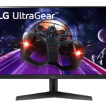 LG 24GN60R-B 24" Full HD 1920 x 1080 UltraGear IPS 1ms 144Hz HDR Monitor with FreeSync Premium Gaming Monitor