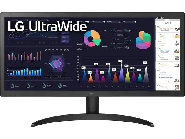 LG 26WQ500-B 26” UltraWide FHD HDR10 IPS Monitor with AMD FreeSync™