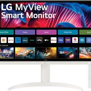 LG 27SR75U-W 27" MyView Smart Monitor 4K UHD IPS with webOS and USB Type-C