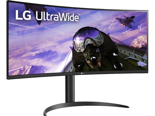 LG 34" 160 Hz VA UWQHD Monitor FreeSync Premium (AMD Adaptive Sync) HDMI, DisplayPort UltraWide 34WP65C-B