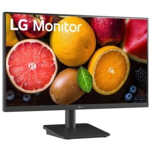 LG FHD Monitor (24MS500) - 23.8" Full HD (1920x1080) IPS Display, 100Hz Refresh Rate, Reader Mode & Flicker Safe, 5ms (GtG) Response time, 3-Side Virtually Borderless Design,...